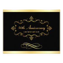 50th Anniversary Invitations - Special Bargain