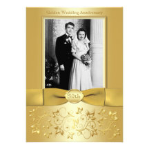 50th Anniversary Invite - DO NOT USE GOLD PAPER!!