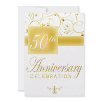 50th Anniversary Party Invitation