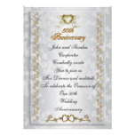 50th Anniversary party invitation Victorian angels