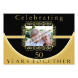 50th Anniversary Party Invitation With Photo