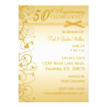 50th Anniversary Party Invitations