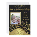 50th Anniversary Party Save the Date With Photo invitations