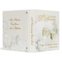 50th Anniversary - Personalized Guest Book