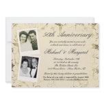 50th Anniversary - Photo Invitations - Then & Now