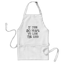 50th birthday, 50 years to look this good! aprons