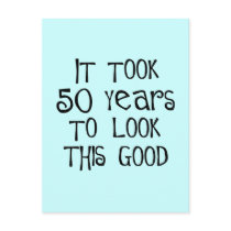 50th birthday, 50 years to look this good!