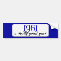 50th Birthday Bumper Stickers