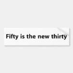 50th Birthday Bumper Stickers