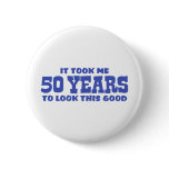 50th Birthday Pin