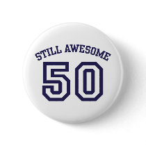 50th Birthday Pin