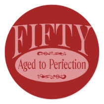 50th birthday, Fifty - Aged to Perfection