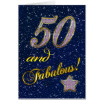 50th birthday for someone Fabulous Greeting Cards