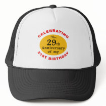 50th Birthday Gag Gifts Trucker Hats