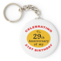 50th Birthday Gag Gifts Key Chains