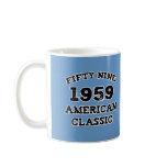 50th Birthday Gifts, 1959 American Classic! Coffee Mugs