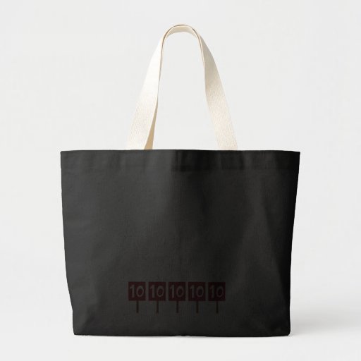 50th birthday gifts, 50 is 5 perfect 10s! bags
