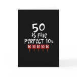 50th birthday gifts, 50 is 5 perfect 10s!
