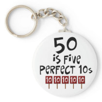 50th birthday gifts, 50 is 5 perfect 10s!