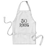 50th birthday gifts, 50 ROCKS! Aprons
