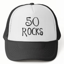 50th birthday gifts, 50 ROCKS