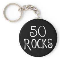 50th birthday gifts, 50 ROCKS