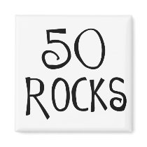 50th birthday gifts, 50 ROCKS