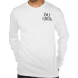 50th birthday gifts, 50 ROCKS Tee Shirts