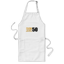 50th Birthday Gifts Apron