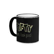 50th birthday gifts. FIFTY Damn, I look good! Coffee Mugs