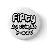 50th birthday gifts - Fifty, the ultimate F-word