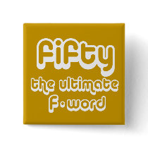 50th birthday gifts - Fifty, the ultimate F-word