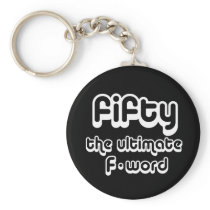 50th birthday gifts - Fifty, the ultimate F-word