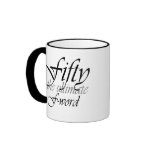 50th birthday gifts - Fifty, the ultimate F-Word! Mug