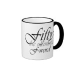 50th birthday gifts - Fifty, the ultimate F-Word! Mug