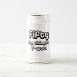 50th birthday gifts - Fifty, the ultimate F-word Mugs