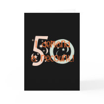 50th birthday gifts, I demand a recount!