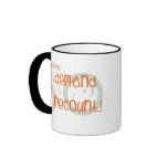 50th birthday gifts, I demand a recount! Mugs
