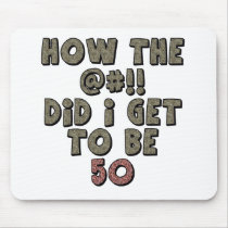 50th Birthday Gifts Mouse Pad
