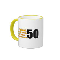 50th Birthday Gifts Mug