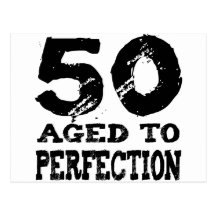 50th Birthday Gifts! Post Card