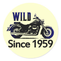 50th Birthday Gifts Round Stickers