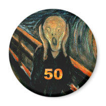 50th Birthday Gifts, The Scream 50!