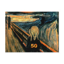 50th Birthday Gifts, The Scream 50!