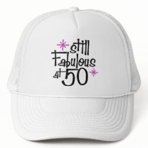 50th Birthday Trucker Hats