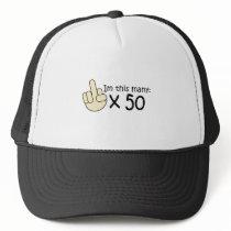 50th Birthday Mesh Hat