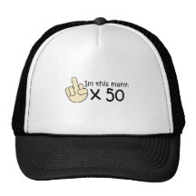 50th Birthday Mesh Hat