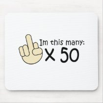 50th Birthday Mouse Pads
