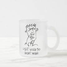 50th birthday Nose Picker, I got your 50! Mugs