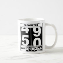 50th Birthday Oldometer Mug